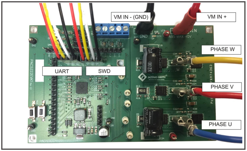 Circuit de localisation - Qorvo Kit d'évaluation PAC52411EVK1
